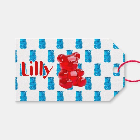 Gummy Jelly  Cadeaulabel (Voorkant (Horizontaal))