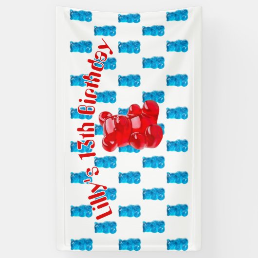 Gummy Jelly  Spandoek (Verticaal)