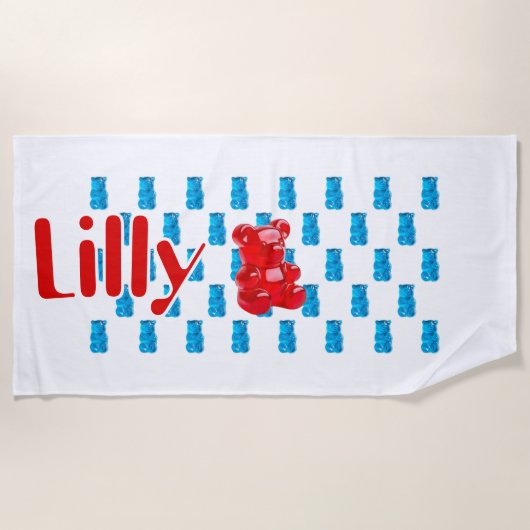 Gummy Jelly  Strandlaken (Voorkant)