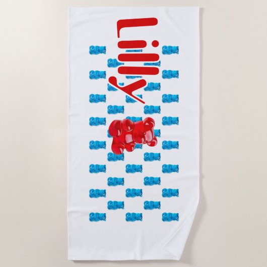 Gummy Jelly  Strandlaken (Voorkant)