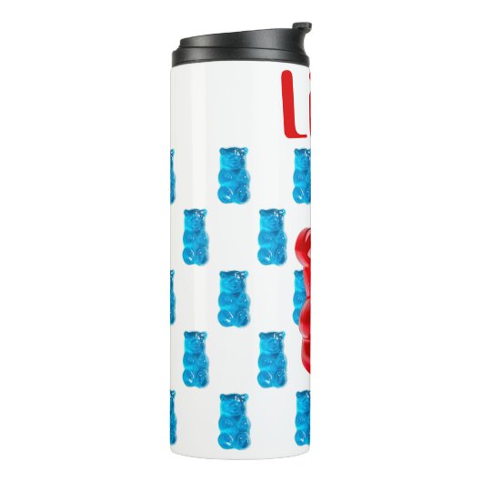 Gummy Jelly  Thermosbeker (Gedraaid links)