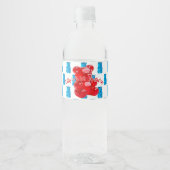 Gummy Jelly  Waterfles Etiket (Voorkant)