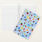 Gummy Liefhebber Blauw Notitieboek (Binnen)