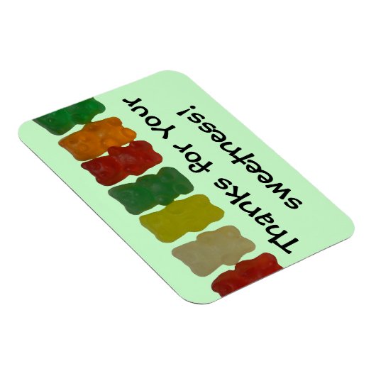 Gummy Line Magnet - line-up Magneet (Rechterzijde)