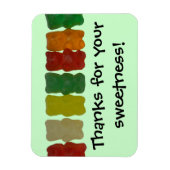 Gummy Line Magnet - line-up Magneet (Verticaal)