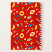 Gummy Lover Rood Notitieboek (Achterkant)