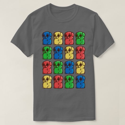 Gummy Puglie T-shirt (Design voorkant)