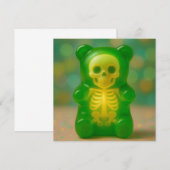 gummy skeleton Beer magnet (Voorkant / Achterkant)
