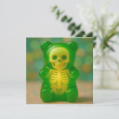 gummy skeleton Beer magnet (Staand voorkant)