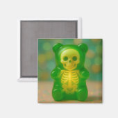 gummy skeleton Beer magnet (Voorkant / Achterkant)