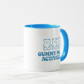Gummy Stemming Geactiveerd Mok (Voorkant rechts)