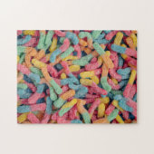Gummy Worm Puzzle Legpuzzel (Horizontaal)