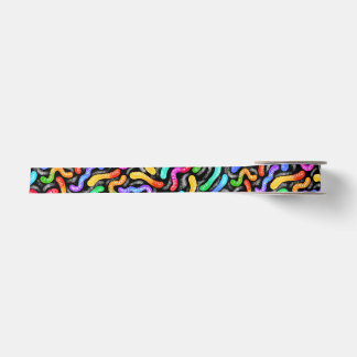 Gummy Worms Worp, een zoete Halloween-feest cadeau Satijnen Lint