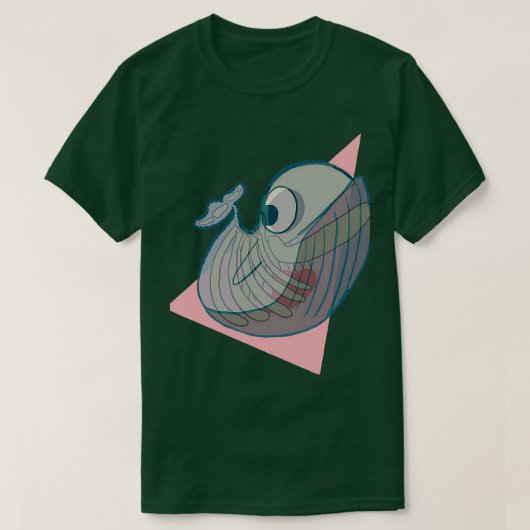 GummyWhale de andere witte walvis T-shirt (Design voorkant)