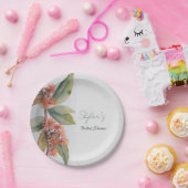 Gumnut Bloemen Viering Papieren Bordje (Feest)