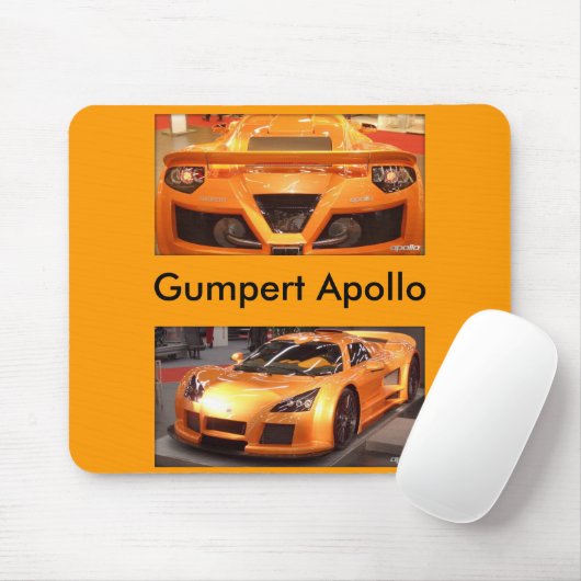 Gumpert Apollo Mousepad Muismat (Met muis)