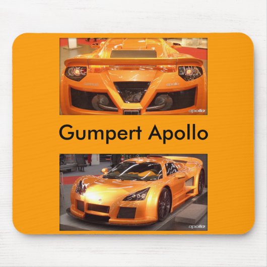 Gumpert Apollo Mousepad Muismat (Voorkant)