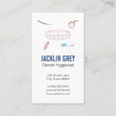 Gums Teeth | tandheelkundig gereedschap Visitekaartje (Voorkant)