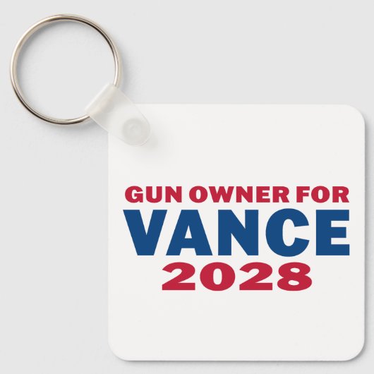 Gun Owner for Vance 2028 Sleutelhanger (Voorkant)