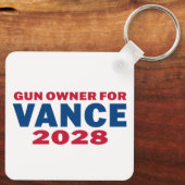 Gun Owner for Vance 2028 Sleutelhanger (Achterkant)