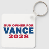 Gun Owner for Vance 2028 Sleutelhanger (Achterkant)
