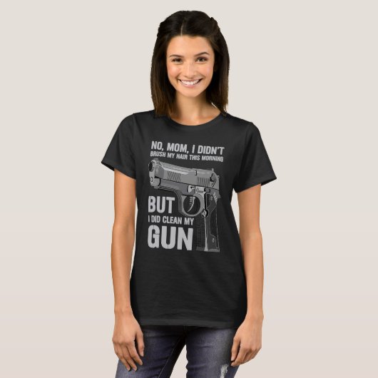 Gun Owner Saying Second Amendment  Gun T-shirt (Voorkant volledig)