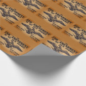 GUN PERMITEIT 2ND AMENDMENT WRAPPING PAPER CADEAUPAPIER (Hoek)