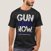 Gun Reform Now Enough End Gun Violence Awareness W T-shirt (Voorkant)