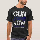 Gun Reform Now Enough End Gun Violence Awareness W T-shirt (Voorkant)