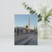 Gunbad-e-Khidra (Masjid Nabwi) Medina Briefkaart (Staand voorkant)