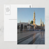 Gunbad-e-Khidra (Masjid Nabwi) Medina Briefkaart (Voorkant / Achterkant)