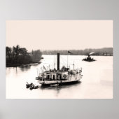Gunboat and Monitor Poster (Voorkant)