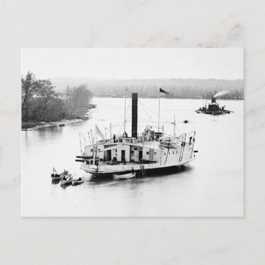 Gunboat Commodore Perry: jaren '60 Briefkaart (Voorkant)