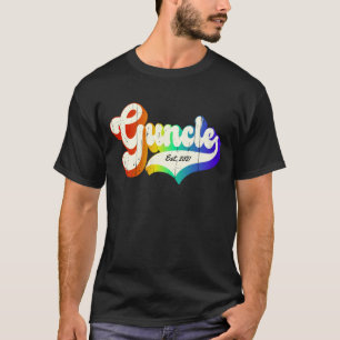 "Guncle - est date." T-shirt