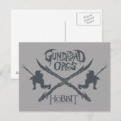 Gundabad Orcs Movie Icon Briefkaart (Voorkant / Achterkant)