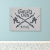Gundabad Orcs Movie Icon Canvas Afdruk (Insitu (Houten vloer))