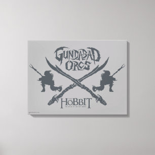 Gundabad Orcs Movie Icon Canvas Afdruk