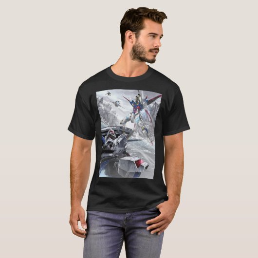 Gundam 11 Classic T-Shirt (Voorkant volledig)