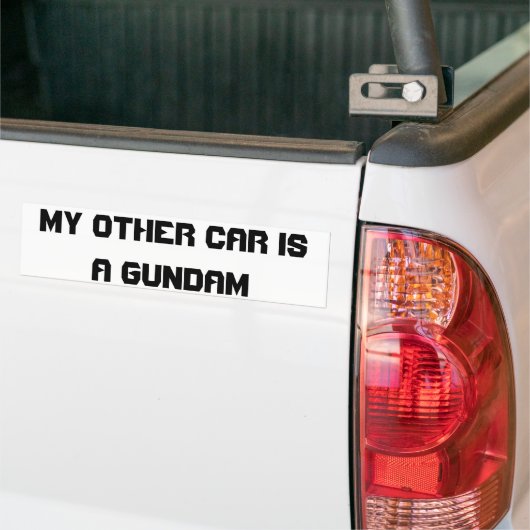 gundam bumpersticker (Op Truck)