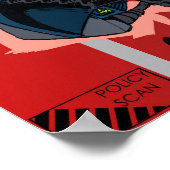 Gundam Geïnspireerde Ink Art Poster (Hoek)