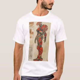 Gundam in Takato Yamamoto Stijl T-shirt