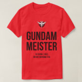 Gundam Meister T-shirt (Design voorkant)