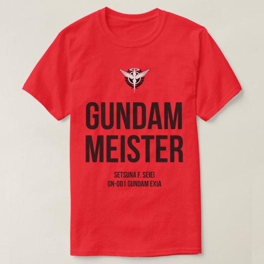 Gundam Meister T-shirt (Design voorkant)
