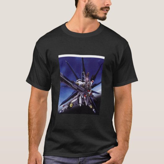 Gundam Seed Strike Freedom Graphic T-shirt (Voorkant)