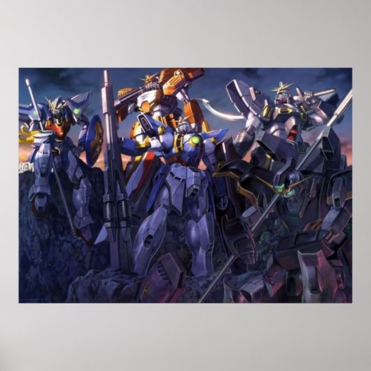 Gundam W 27 Poster (Voorkant)