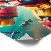 Gundam Winnie de Pooh 1 Poster (Hoek)