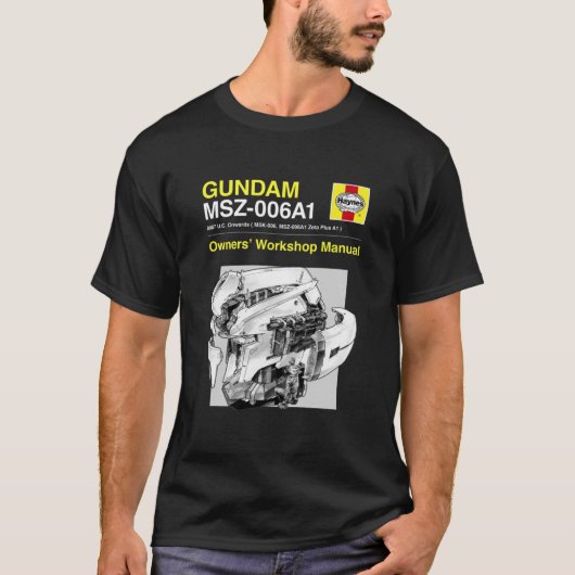 Gundam Zeta Plus - Eigenaarshandleiding Essential T-shirt (Voorkant)