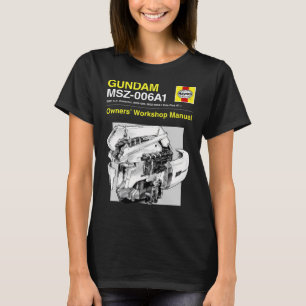 Gundam Zeta Plus - Gebruikershandleiding T-shirt