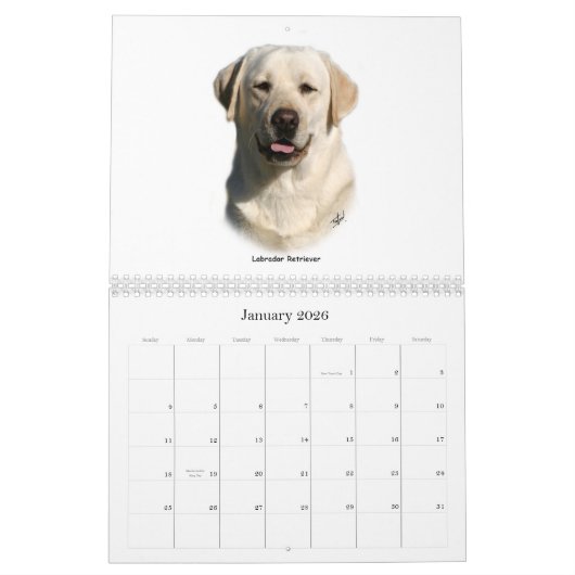 Gundog Briet Kalender (Jan 2026)