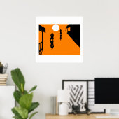 Gunfighter Dusk Poster (Thuiskantoor)